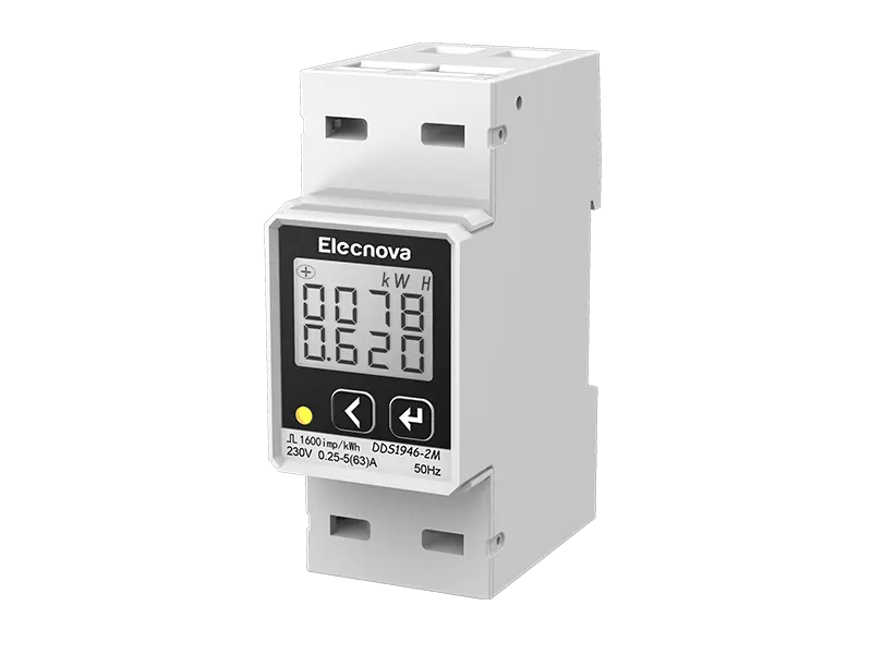 Misuratore di energia montato su guida DIN AC monofase DDS (F) 1946 AC per caricabatterie EV