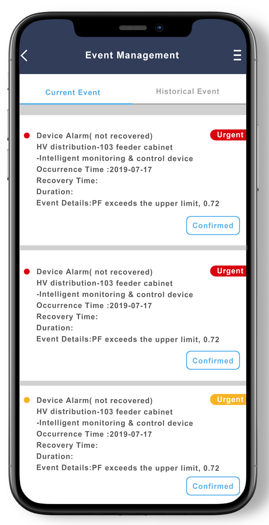 SFERE Power Monitoring System Technical Features 3